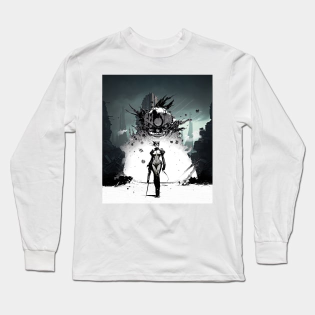 Strong Women of the Future No. 1 Long Sleeve T-Shirt by Puff Sumo